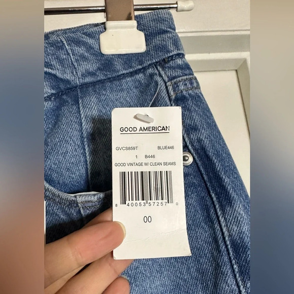 NWT Good American Good Vintage w/Clean Seams 00/24 - Picture 7 of 7